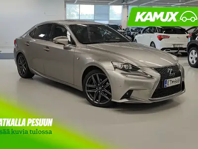 Lexus IS 300h F-Sport, ilmoituksen kuva
