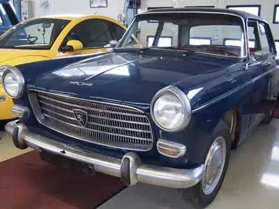 Peugeot 404 Deluxe, ilmoituksen kuva