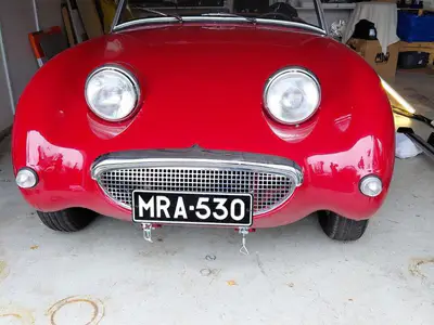 Austin Healey Healey Sprite mk1, ilmoituksen kuva