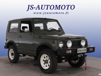 Suzuki SJ410 / Museoauto / Klassikko / Entisöity siististi / Leimaa 2029 saakka / Vaihto ja Rahoitus /, ilmoituksen kuva