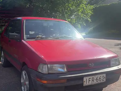 Subaru Justy, ilmoituksen kuva