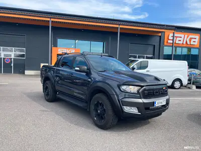 Ford Ranger Double Cab 3,2TDCi 200 hv A6 Wildtrak 4x4 5-ist. ** Suomi-auto / Navi / Vetokoukku / Peruutuskamera / Eber / Puolinahat, ilmoituksen kuva