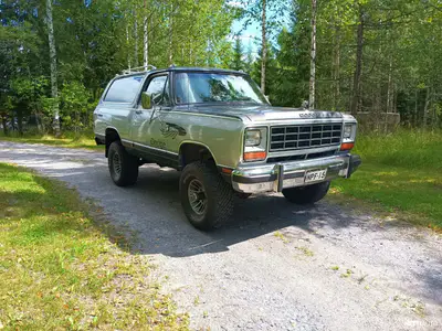 Dodge Ramcharger, ilmoituksen kuva