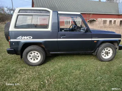 Daihatsu Rocky, ilmoituksen kuva