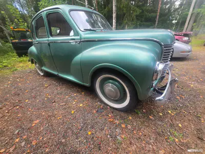 Jowett Javelin, ilmoituksen kuva