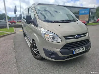 Ford Tourneo Custom 300 2,2TDCi 125 hv Trend M6 M1 L2H1 FWD 9 paikkanen / Juuri katsastettu / Ilmastoitu / Vakkari / Rahoitus 0%, ilmoituksen kuva