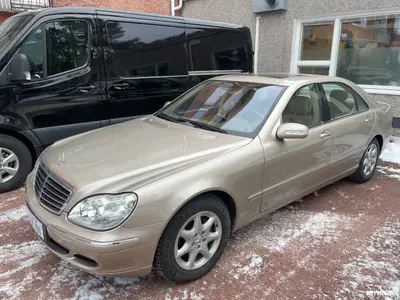 Mercedes-Benz S 500, ilmoituksen kuva