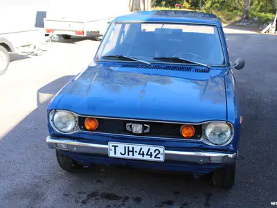 Datsun 100 Datsun 100A, ilmoituksen kuva