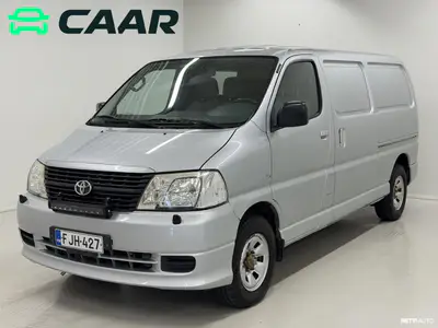Toyota Hiace 2,5 D-4D 4WD 117 5ov pitkä ** JUURI SISÄÄNAJETTU & SIISTIKUNTOINEN IKILIIKKUJA! **, ilmoituksen kuva