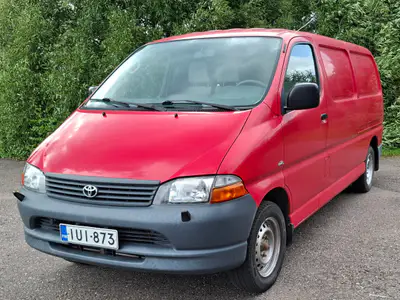 Toyota Hiace D-4D, ilmoituksen kuva