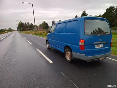 Toyota Hiace, ilmoituksen kuva