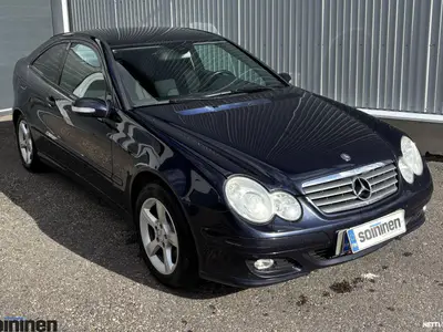 Mercedes-Benz C 230 Sportcoupe V6 * Xenonvalot / Cruise / Auto ilmastointi / Lohkolämmitin / Huoltokirja *, ilmoituksen kuva