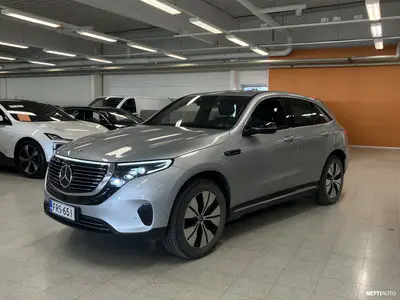 Mercedes-Benz EQC EQC 400 4MATIC ** Vetokoukku / Distronic + / Kattoluukku / 360 kamera / Puolinahka sisusta/ Akustiikka lasit **, ilmoituksen kuva