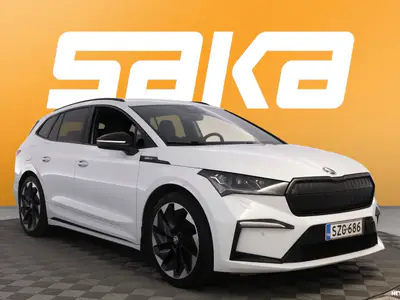 Škoda Enyaq 80x 4x4 iV SportLine **2.om Suomiauto / Ilmalämpöpumppu / Vetokoukku / Nahka-alcantara / P.Kamera / Crystal-LED **, ilmoituksen kuva